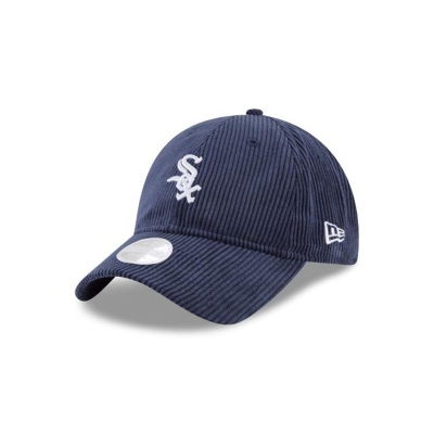 Sapca New Era Chicago White Sox MLB Corduroy 9TWENTY Adjustable - Albastri